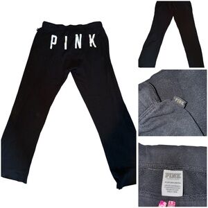 PINK Victoria's Secret Black Kids Sweatpants